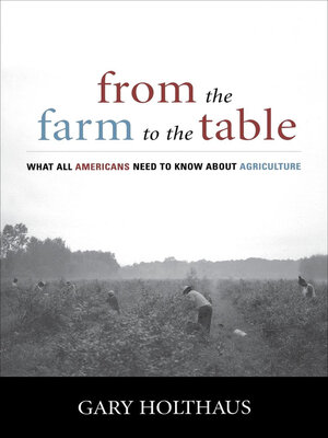 cover image of From the Farm to the Table